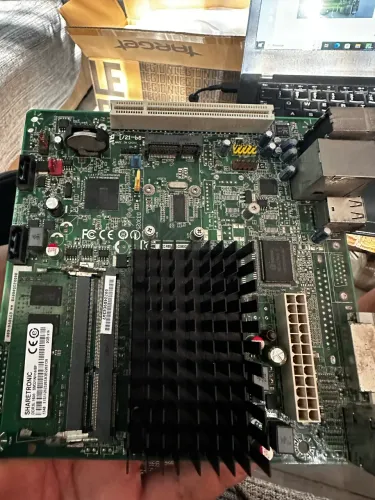 Kit placa mãe processador e memória