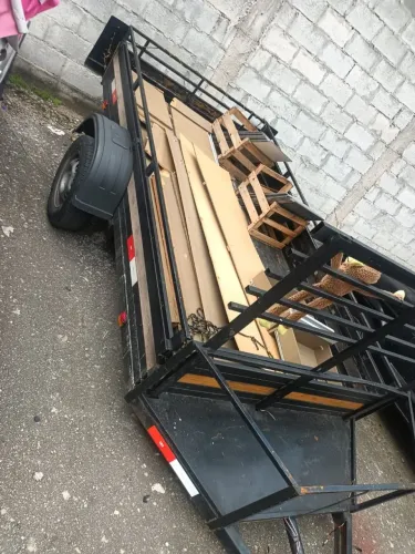 Carretinha reboq para carro