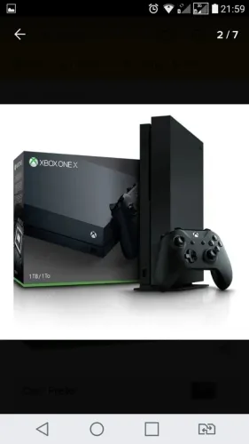Console Xbox One X 1T 4k nativo + 4 jogos