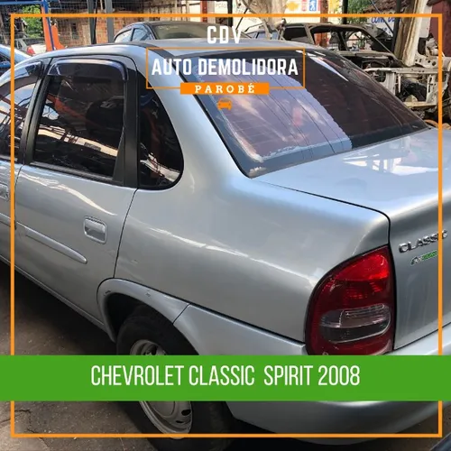 Sucata Classic Spirit 2008 para venda de peças