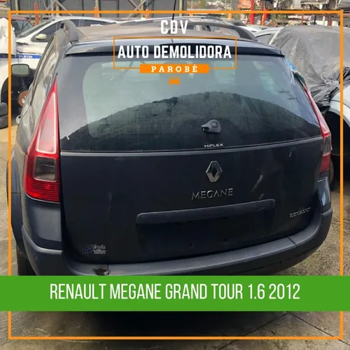 Sucata Renault Megane Grand Tour 1.6 2012 disponível para retirada de peças!