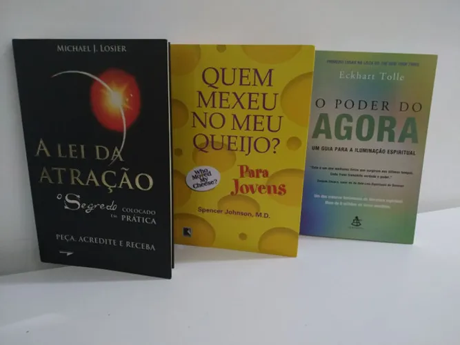 O poder do agora Quem mexeu no meu queijo A lei da atração