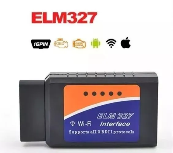 Scanner De Diagnóstico Elm327 Wifi Wireless Obd2 Para iOS Android Arduino COD-AP25 