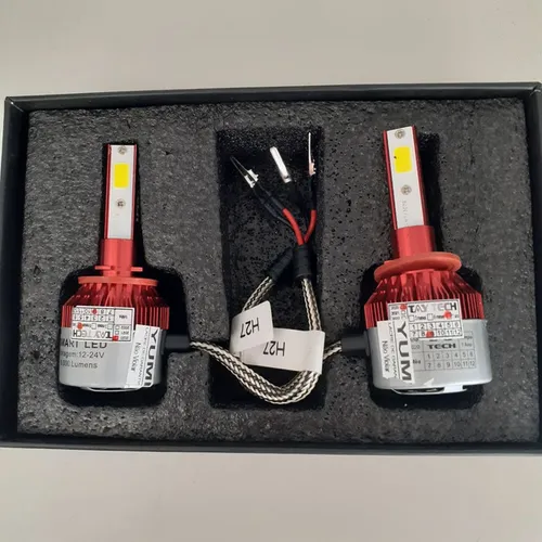 Kit Ultra LED. H-27. Garantia de um(1) ano. Novo. Instalado. R$ 300,00.