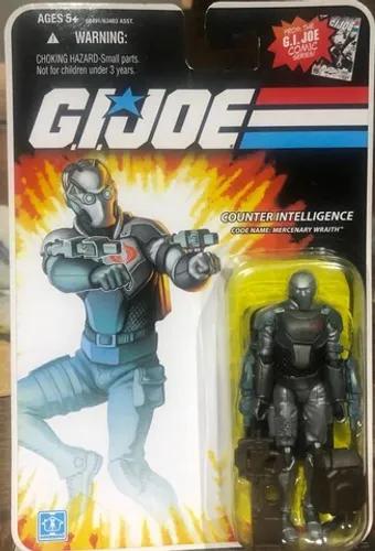 GI JOE 25TH / MERCENARY WRAITH (v1A) COUNTER INTELLIGENCE