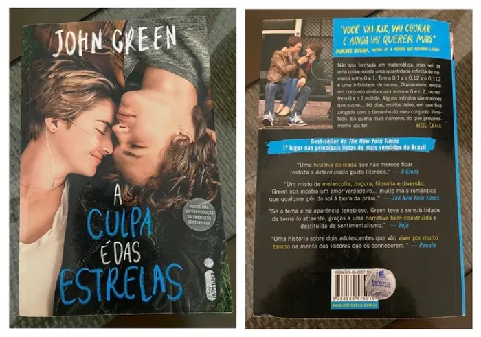 Livro A culpa é das estrelas