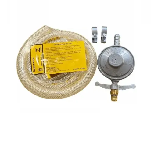 regulador relogio para botijao glp 1kg imarga 0727/05 abs 1,25m 0400283