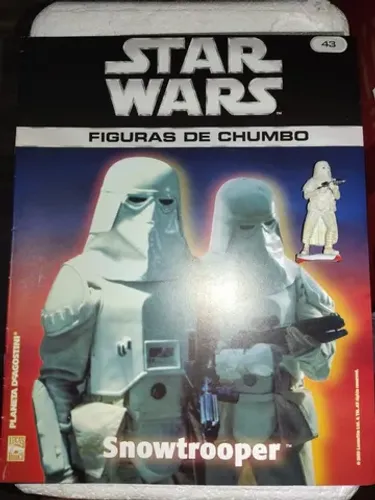 Coleção Star Wars Figuras De Chumbo Snowtrooper 43