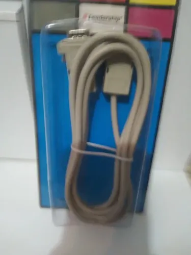 Cabo Serial DB9 Macho para Fêmea 1,8m.Extensor de mouse 