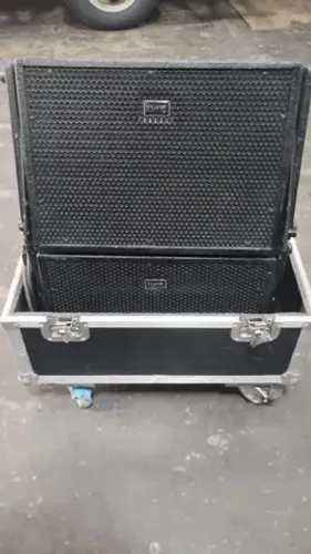 Kit 6 caixas Line Array Taigar ativa e passiva