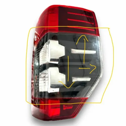 Lanterna l200 Triton 2022/2024 led