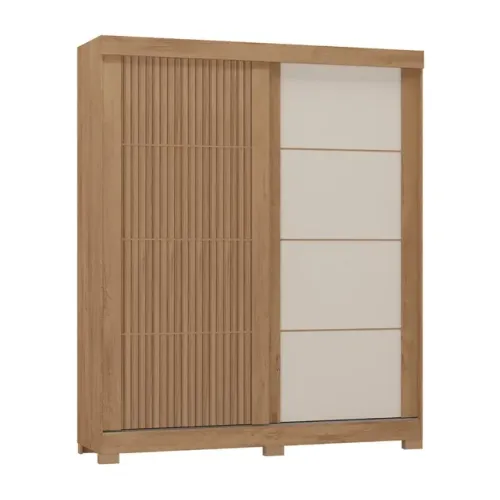 Roupeiro Montana Canelato 3D + Natura off White p65