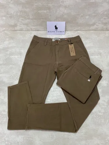 Calça Esporte Fino Ralph Lauren e L@coste - Sarja/Chino com Stretch