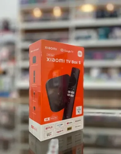 Xiaomi Tv Box S 4K Ultra HD - Novo Lacrado Parcelamos Sem Juros
