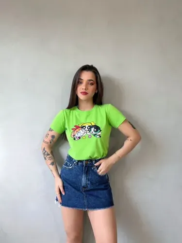 T-shirt feminina, baby look, blusinha, camiseta