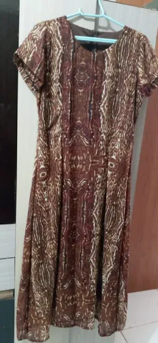 Vestido de crepe