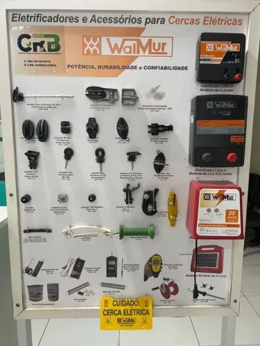 Cerca Elétrica Rural - Pacote Tecnológico Completo na CRB