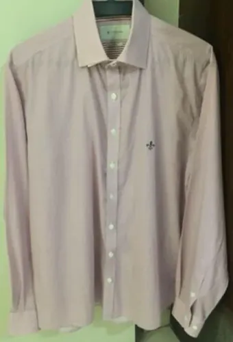 Camisa Dudalina Masculina Comfort Rosa TAM. 2 * IMPECÁVEL *