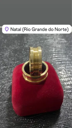 Par Alianças Bvlgari Moeda Antiga