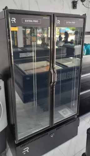 Expositor Pará bebidas Extra Frio 2 Portas - Novo Somos Loja 