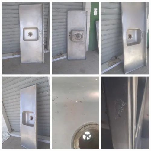 Pia inox precisando de revisão leia o anúncio