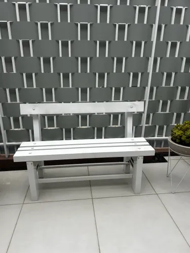 banco de alumínio 1,20