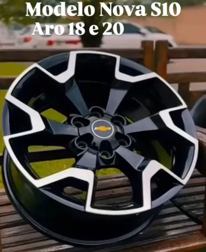 Rodas S10 2025 aro 18 novas em até 10x de R$512,00 no cartão de crédito