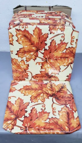 Acento para cadeira estampado plastificado 