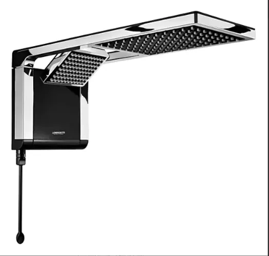 CHUVEIRO ACQUA DUO BLACK/CROMADO 220/7800 LORENZETTI