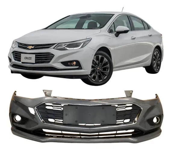 Para Choque Chevrolet Cruze Sedan 2017 2018 19102309 Cinza