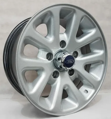 Rodas de liga leve Ford Ranger aro 15 Prata 5x114 novas