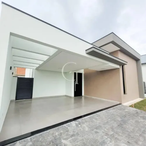 Casa Nova com Piscina para Venda no Condomínio Lagos D`Icaraí -Salto SP