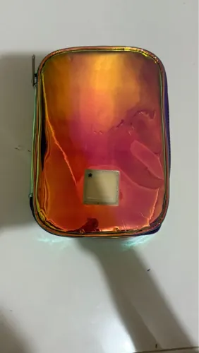 Necessaire/Estojo Holográfica Imaginarium