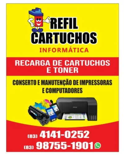 Assistência Técnica Especializada em Impressoras e Computadores.