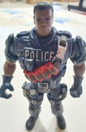 Captain Faulkner African Captain Police Fource Af208 Sdeluxe - Chap Mei - Decáda de 90