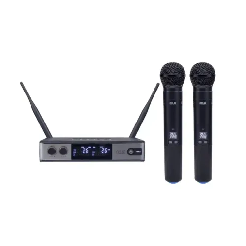 Transmissor sem fio UHF com dois bastões DYLAN UDX-02 MULTI