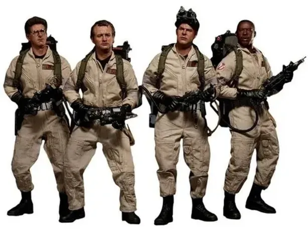 BONECOS CAÇA FANTASMAS BLITZWAY 1/6 PACK COMPLETO COM GELEIA
