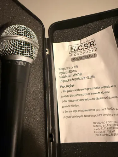 Microfone csr ht58a