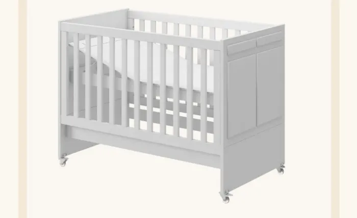 Berço Infantil anti-refluxo Branco DIVICAR