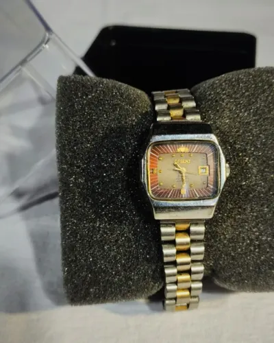 Raro Orient Crystal automático anos 80/90