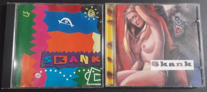 Cds banda Skank. 