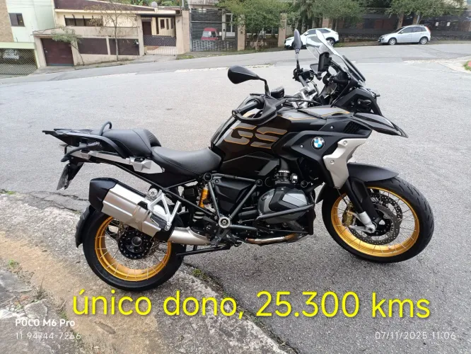 Gs 1250, 2020, exclusive Premium, único dono, 25.300 kms, nunca caiu. 