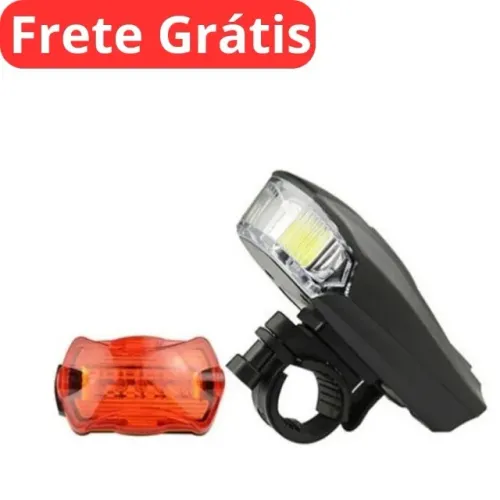 Kit Lanterna LED Pisca Alerta para Bike