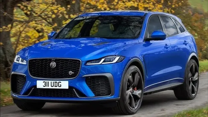 Sucata jaguar f pace 2022