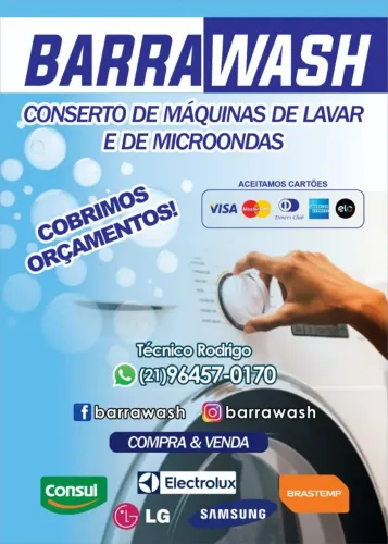 Técnico lava e seca