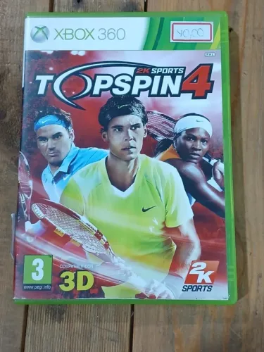 JOGO XBOX 360 2K SPORTS TOPSIPIN4 40,00