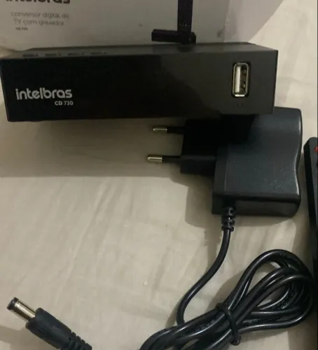 conversor digital de tv intelbras com gravador cd 730