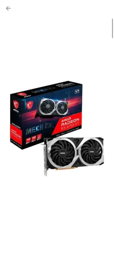 Placa de vídeo GPU 6750xt NA GARANTIA com OC de fábrica e na caixa