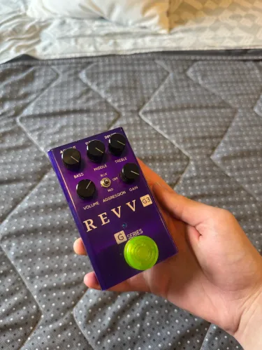 Revv G3 - Distortion - Pedal RARÍSSIMO no Brasil - Com Brinde (Switch Verde)