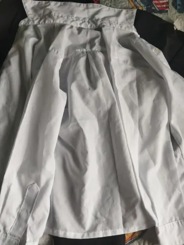 Conjunto Social Infantil Branca e preto 